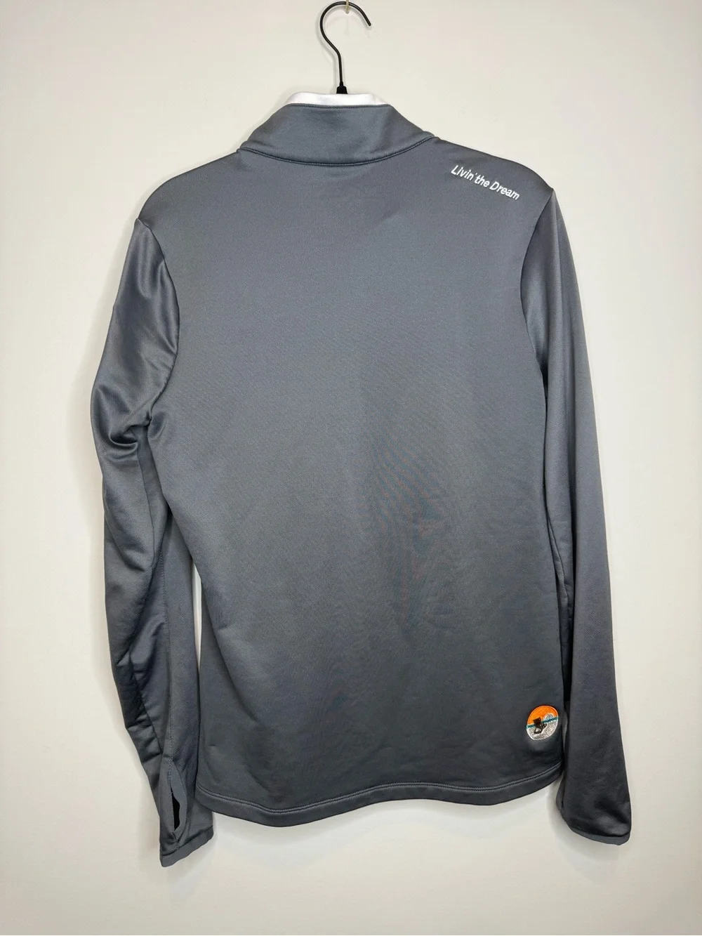 Nike Golf Dri-FIT 1/4 zip pullover featuring the 
